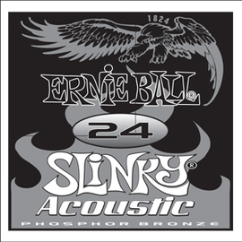 Струна для акустичних гітар ERNIE BALL .024 Slinky Acoustic P01824, image 